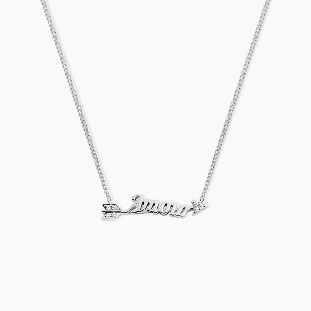 Collier Argent Ronky Oxydes De Zirconium|Marc Orian Clearance