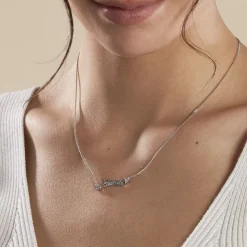 Collier Argent Ronky Oxydes De Zirconium|Marc Orian Clearance