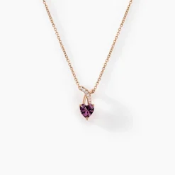 Collier Argent Rose Avalon Oxyde De Zirconium|Marc Orian