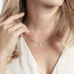 Collier Argent Sadoc Oxydes De Zirconium|Marc Orian New