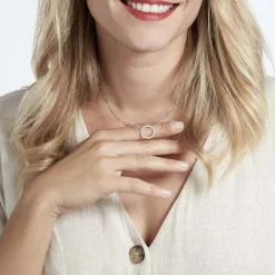 Collier Argent Sadoc Oxydes De Zirconium|Marc Orian New