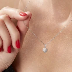 Collier Argent Sido Oxydes De Zirconium|Marc Orian Clearance