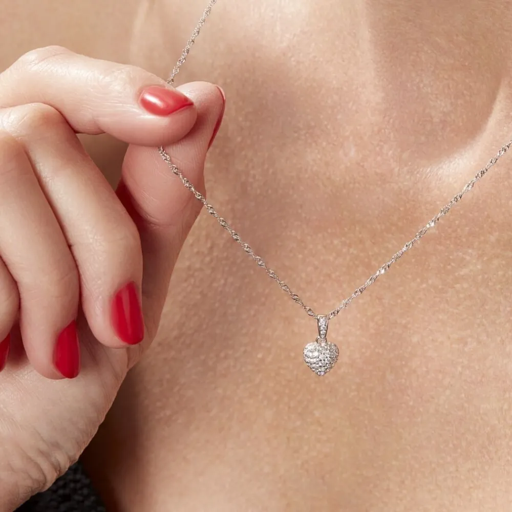 Collier Argent Sido Oxydes De Zirconium|Marc Orian Clearance