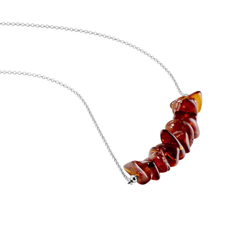 Collier Argent Ursan Ambre|Marc Orian Outlet