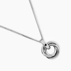 Collier Ariah Argent Blanc
