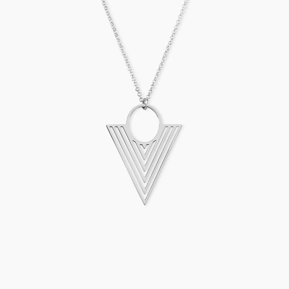 Collier Assala Argent Blanc