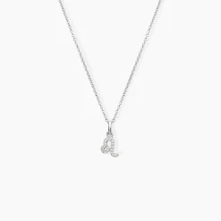 Collier Astra Argent Blanc Oxyde De Zirconium