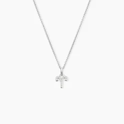 Collier Astra Argent Blanc Oxyde De Zirconium