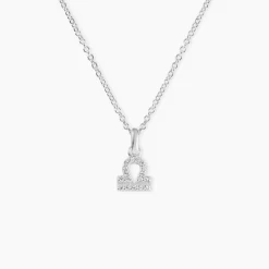 Collier Astra Argent Blanc Oxyde De Zirconium