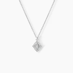 Collier Astrea Argent Blanc Oxyde De Zirconium|Marc Orian Online