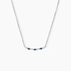 Collier Astrea Argent Blanc Spinelle Oxyde De Zirconium|Marc Orian Discount