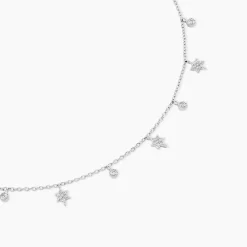 Collier Astria Argent Blanc Oxyde De Zirconium|Marc Orian