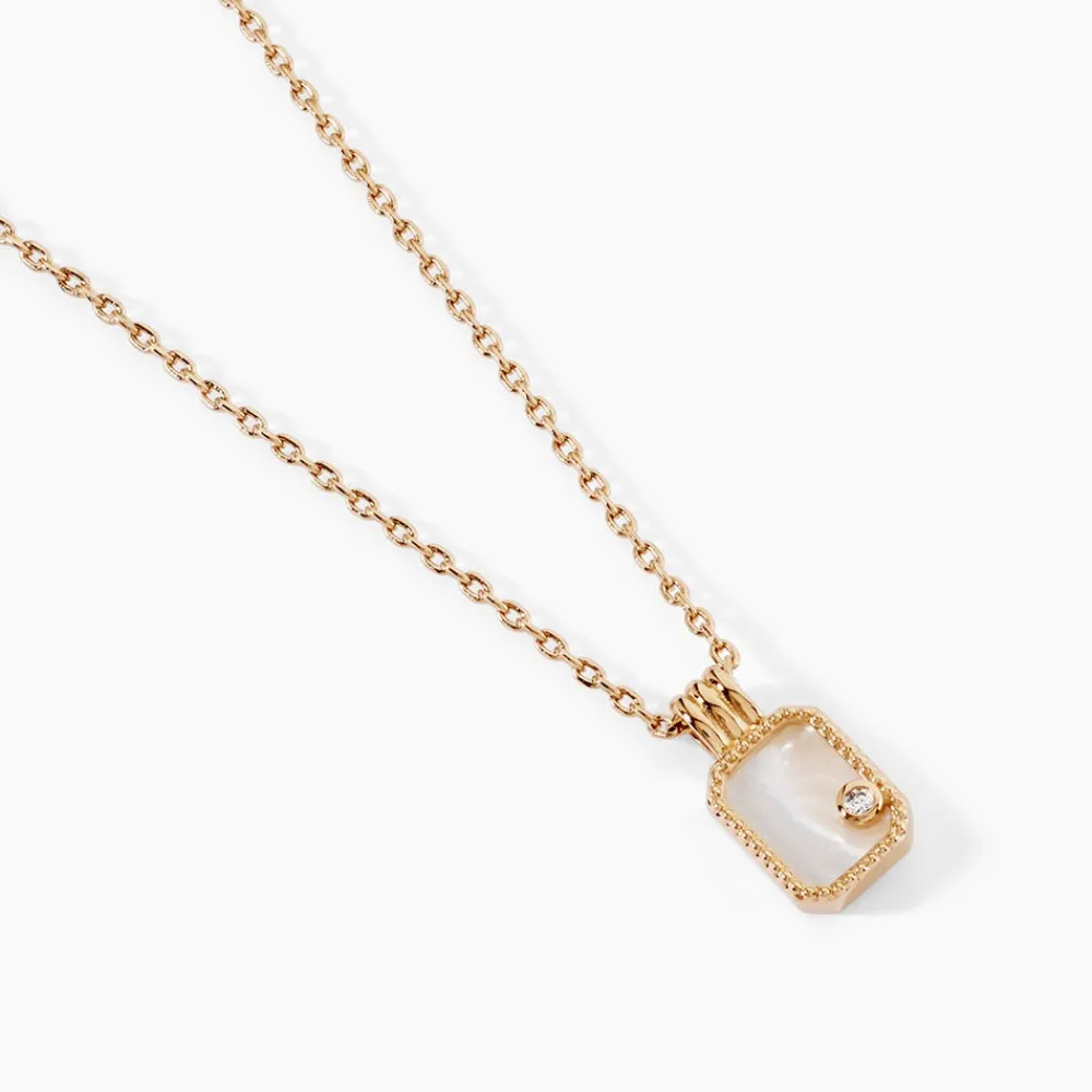 Collier Astria Plaqué Or Jaune Nacre|Marc Orian Clearance