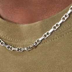 Collier Astrig Or Acier Bicolore|JOURDAN