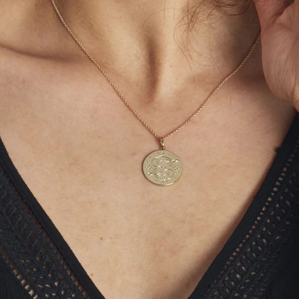 Collier Astro Plaqué Or|Marc Orian New