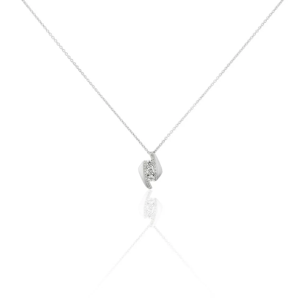 Collier Asya Or Blanc Diamant|Marc Orian Discount
