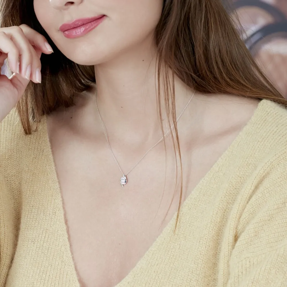 Collier Asya Or Blanc Diamant|Marc Orian Discount