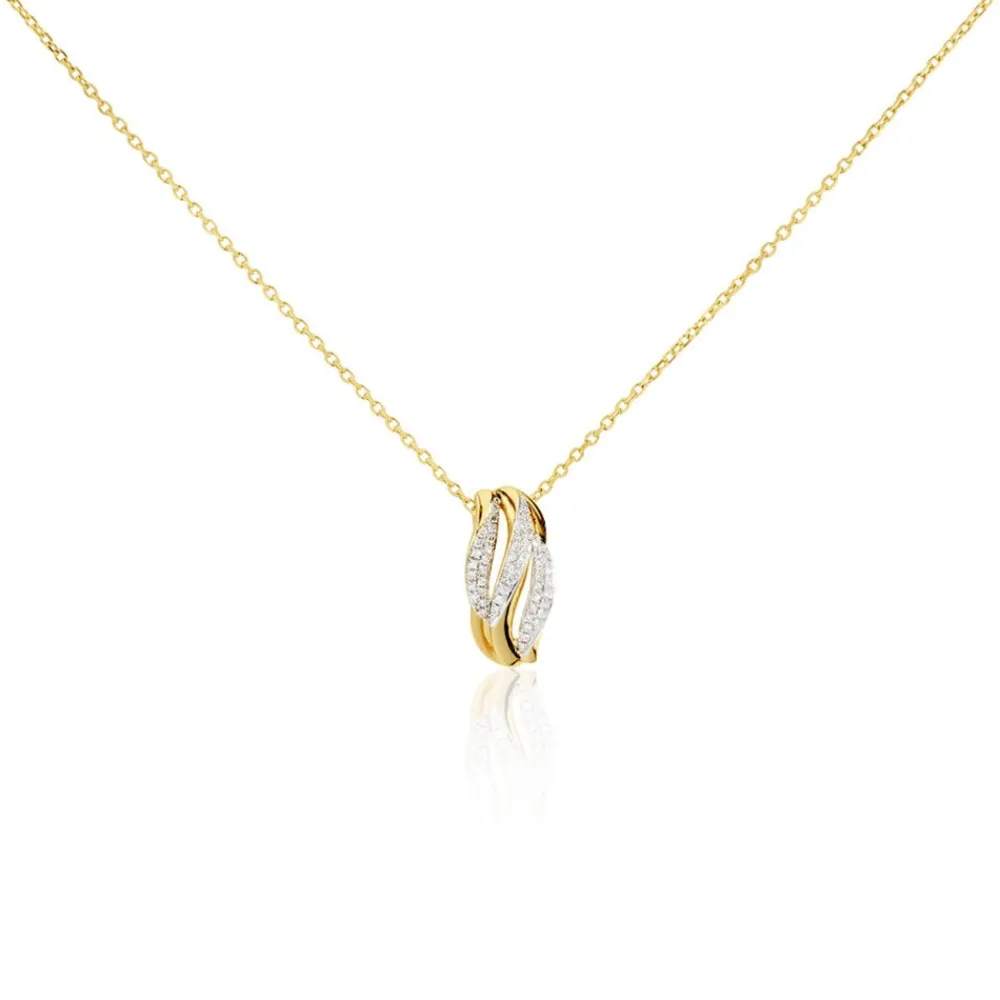 Collier Atlantide Or Jaune Diamant|Marc Orian Clearance