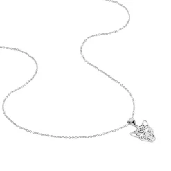 Collier Aurian Argent Blanc|Marc Orian