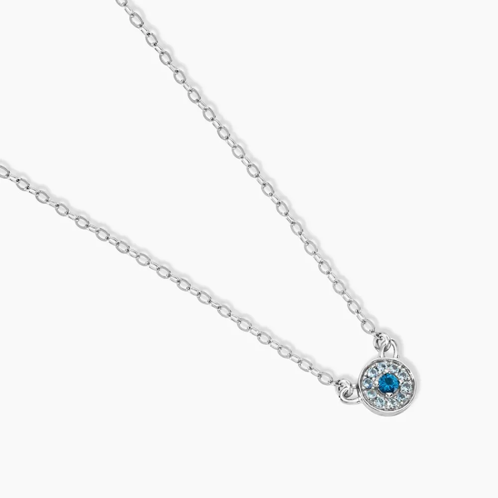 Collier Auxana Argent Blanc Oxyde De Zirconium|Marc Orian Clearance
