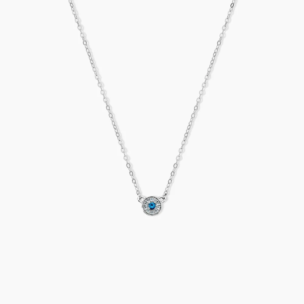 Collier Auxana Argent Blanc Oxyde De Zirconium|Marc Orian Clearance