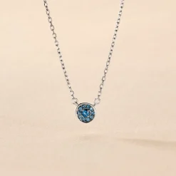 Collier Auxana Argent Blanc Oxyde De Zirconium|Marc Orian Clearance