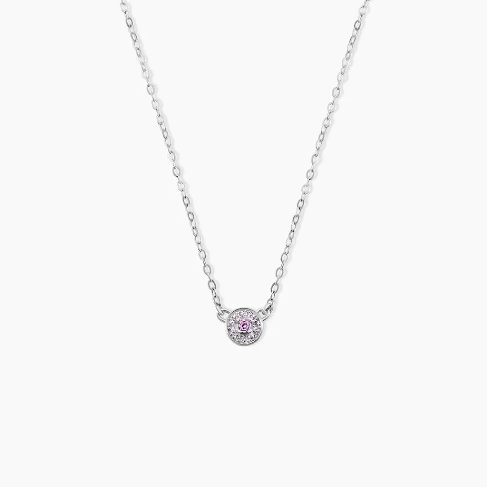 Collier Auxana Argent Blanc Oxyde De Zirconium|Marc Orian
