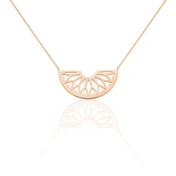 Collier Auxane Acier Rose|Marc Orian Outlet