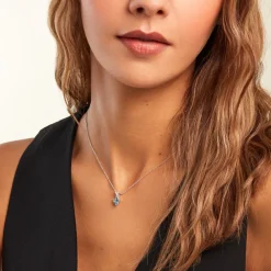 Collier Avalon Argent Blanc Oxyde De Zirconium|Marc Orian Clearance