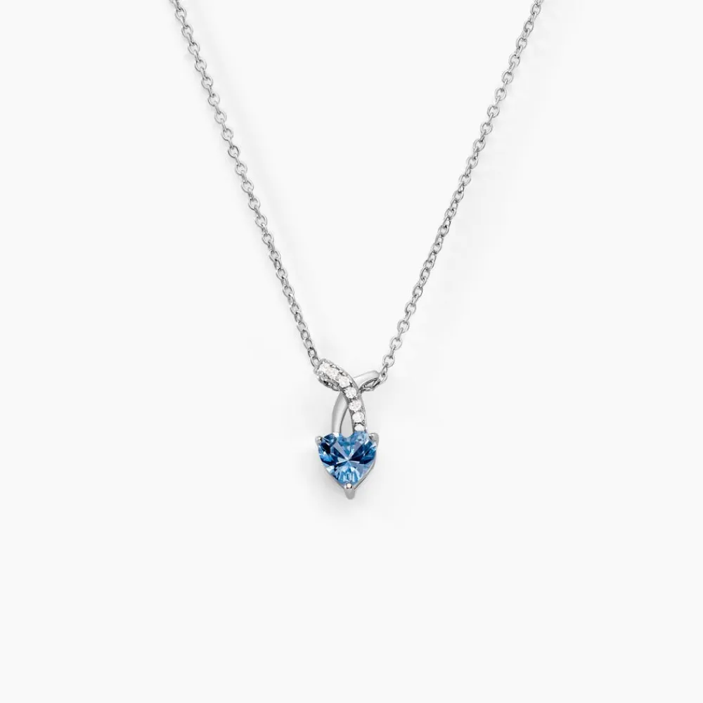 Collier Avalon Argent Blanc Oxyde De Zirconium|Marc Orian Clearance