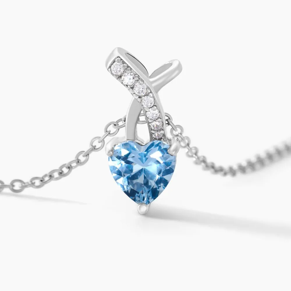 Collier Avalon Argent Blanc Oxyde De Zirconium|Marc Orian Clearance