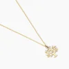 Collier Averrhoa Or Jaune