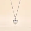 Collier Barbara Argent Blanc