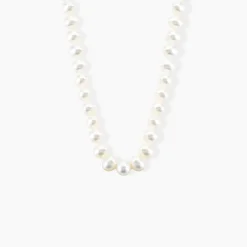 Collier Baroque Or Jaune Perle De Culture