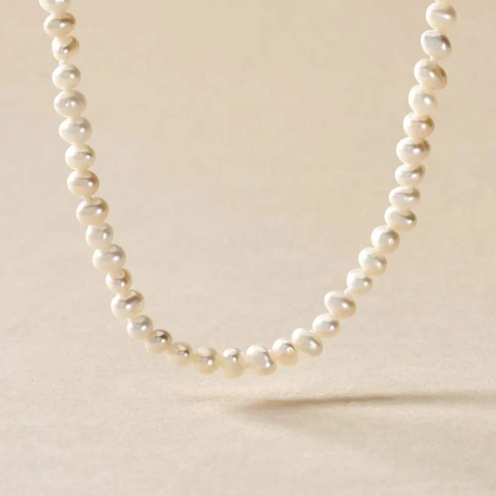 Collier Baroque Or Jaune Perle De Culture|Marc Orian Sale