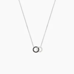 Collier Bella Or Blanc Diamant