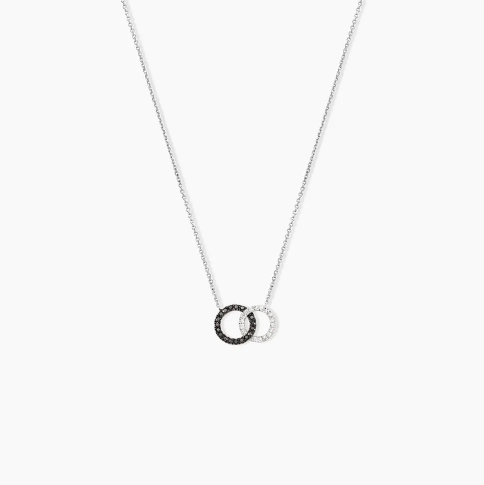 Collier Bella Or Blanc Diamant