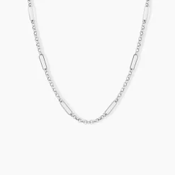 Collier Ben Argent Blanc