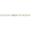 Collier Billes Or Jaune Perle De Culture