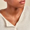 Collier Brielle Argent Blanc|Marc Orian Clearance