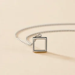 Collier Brielle Argent Blanc|Marc Orian Clearance