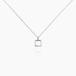 Collier Brielle Argent Blanc|Marc Orian Clearance