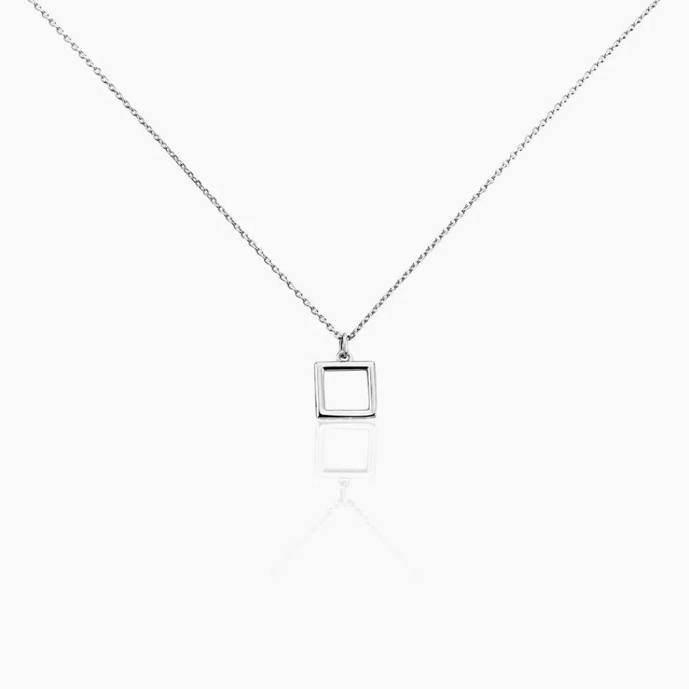 Collier Brielle Argent Blanc|Marc Orian Clearance
