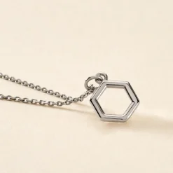 Collier Brielle Argent Blanc|Marc Orian Discount