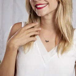 Collier Calixa Argent Blanc Oxyde De Zirconium|Marc Orian
