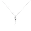 Collier Callune Or Blanc Diamant
