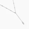 Collier Capella Argent Blanc Oxyde De Zirconium