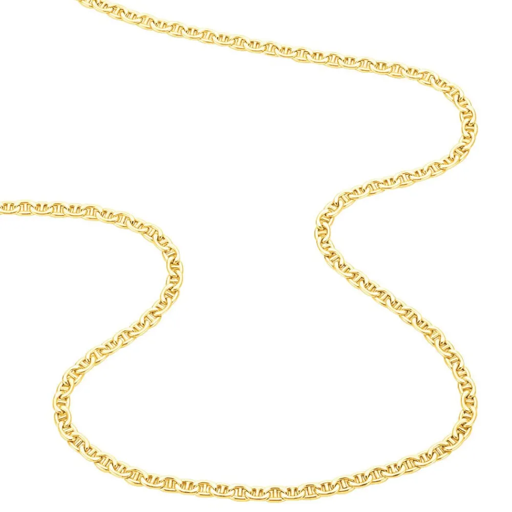 Collier Capucin Maille Marine Plate|Marc Orian Hot