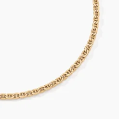 Collier Capucin Maille Marine Plate|Marc Orian Hot