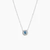 Collier Carren Argent Blanc Oxyde De Zirconium
